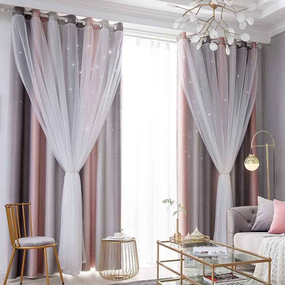 Customized Living Room Curtain Installation Dubai