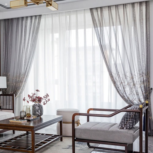 Customized Sheer Curtain Dubai